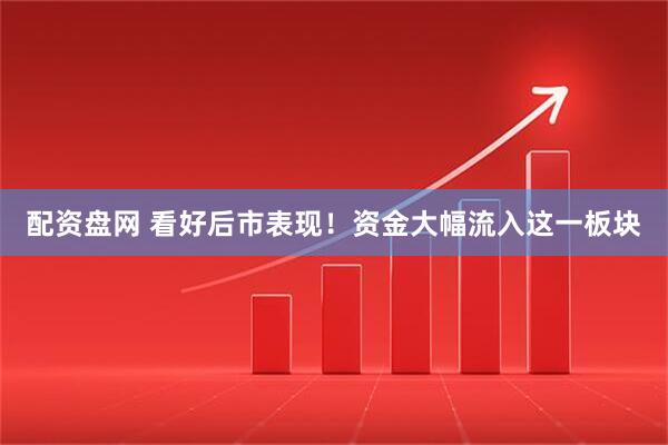 配资盘网 看好后市表现！资金大幅流入这一板块